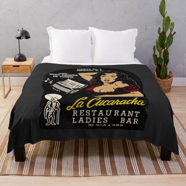 Item preview, Vintage Cucaracha Mexican Dive Bar designed and sold by Kujo Dangerous Vintage.