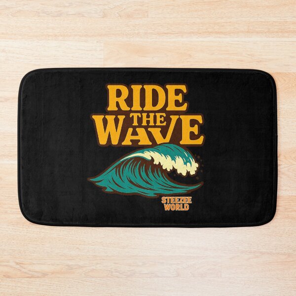 Item preview, Ride The Wave Text Art Design designed and sold by SteezeeStore.