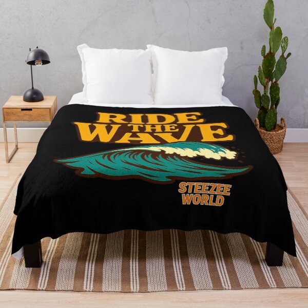 Item preview, Ride The Wave Text Art Design designed and sold by SteezeeStore.