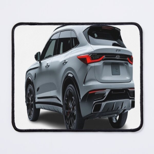 Item preview, Modern Gray SUV Crossover Back View designed and sold by TFM-Fashion.