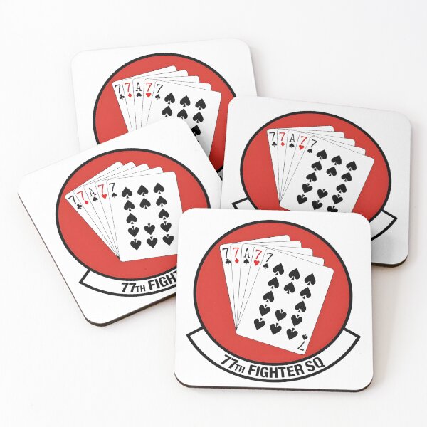 Item preview, 77th Fighter Squadron "Gamblers" Patch designed and sold by CharlieDesings.