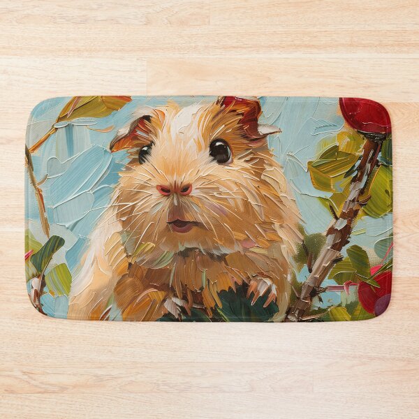 Item preview, Guinea Pig Painting Among Apple Branches designed and sold by CuongArtLab.