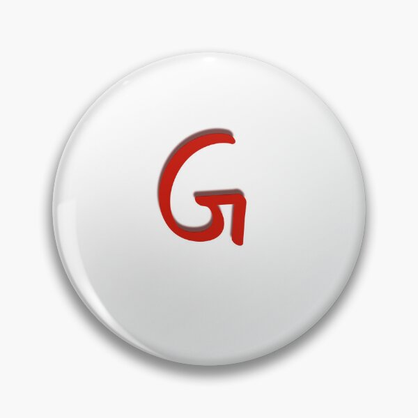 Item preview, Capital English Letter G in red colour illustration Hand-drawn art designed and sold by MagicMaker1984.