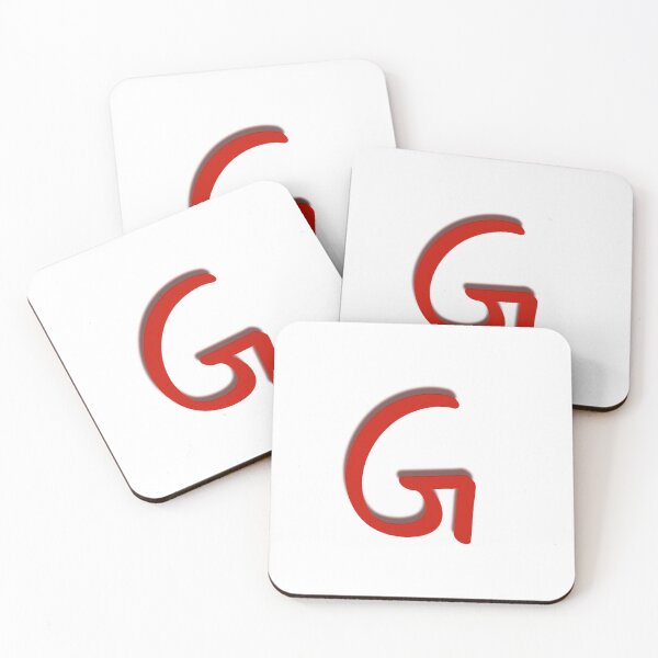 Item preview, Capital English Letter G in red colour illustration Hand-drawn art designed and sold by MagicMaker1984.