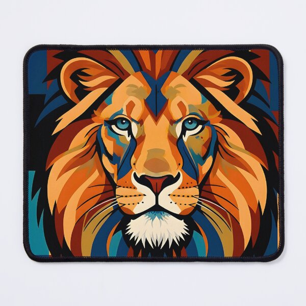 Item preview, A LION WARM COLORS designed and sold by infinitearte.