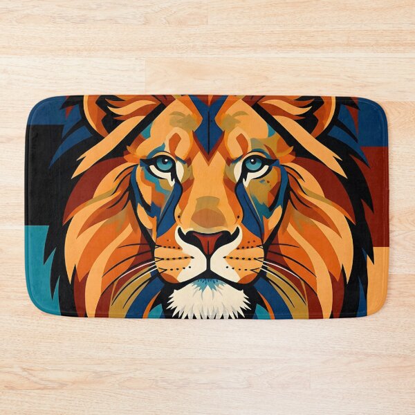 Item preview, A LION WARM COLORS designed and sold by infinitearte.