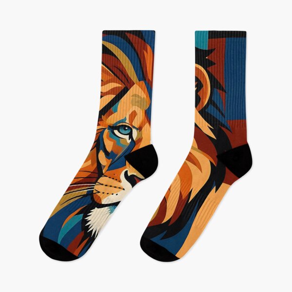 Item preview, A LION WARM COLORS designed and sold by infinitearte.
