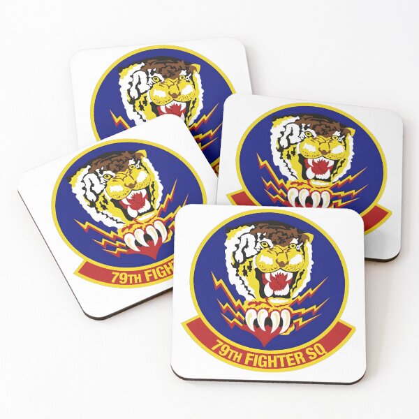 Item preview, 79th Fighter Squadron "Tigers" or "Tigers" or "The Falcons" Patch designed and sold by CharlieDesings.