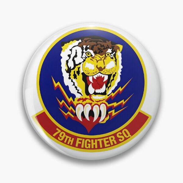 Item preview, 79th Fighter Squadron "Tigers" or "Tigers" or "The Falcons" Patch designed and sold by CharlieDesings.