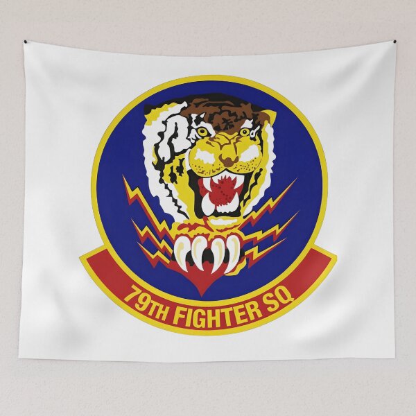 Item preview, 79th Fighter Squadron "Tigers" or "Tigers" or "The Falcons" Patch designed and sold by CharlieDesings.