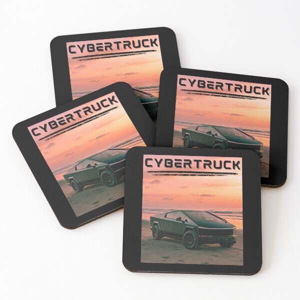 Item preview, cybertruck artwork designed and sold by TEEJAMBOREE.