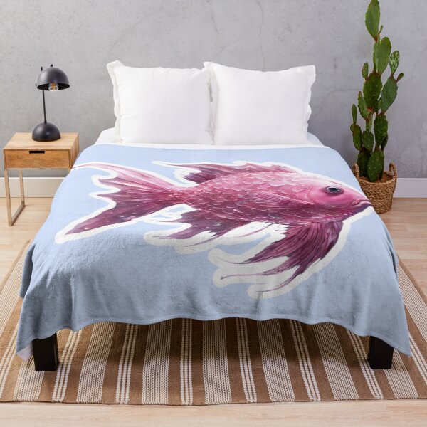 Item preview, Beautiful Pink Fish, Zodiac Water Sign Pisces designed and sold by Sugar Wisdom .