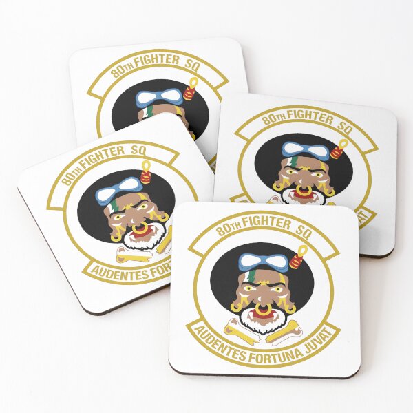 Item preview, 80th Fighter Squadron "Juvats" Unit Emblem designed and sold by CharlieDesings.