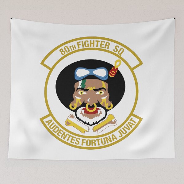 Item preview, 80th Fighter Squadron "Juvats" Unit Emblem designed and sold by CharlieDesings.
