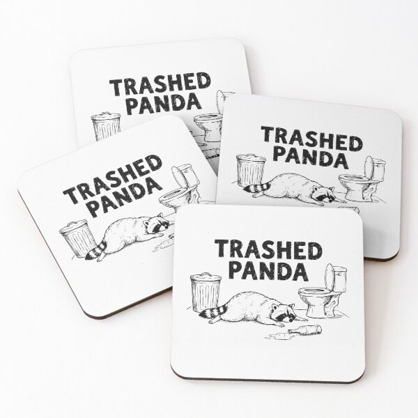 Item preview, trashed panda  designed and sold by hautehub.