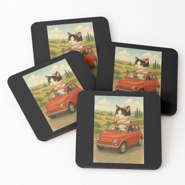 Item preview, Gatta in Fiat 500 designed and sold by DesignFrabu.