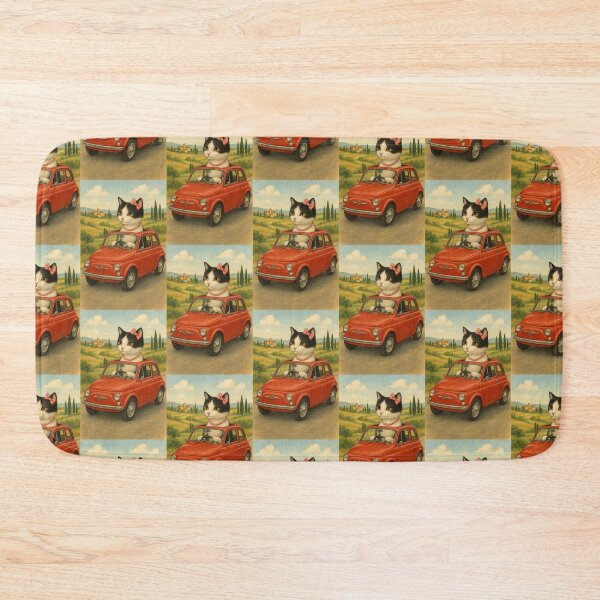Item preview, Gatta in Fiat 500 designed and sold by DesignFrabu.