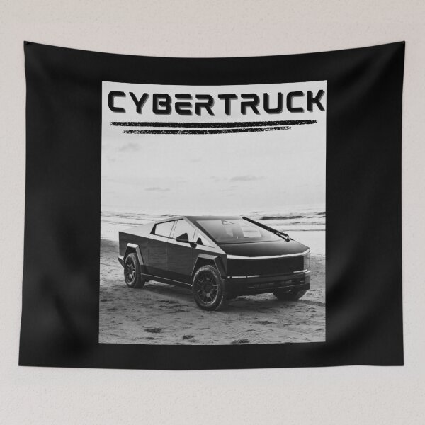 Item preview, cybertruck artwork designed and sold by TEEJAMBOREE.
