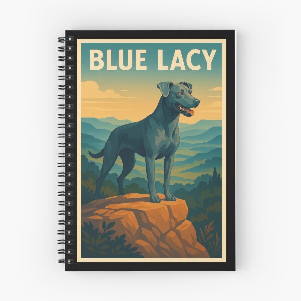 Item preview, Blue Lacy Texas Hills designed and sold by Flying Doggo.