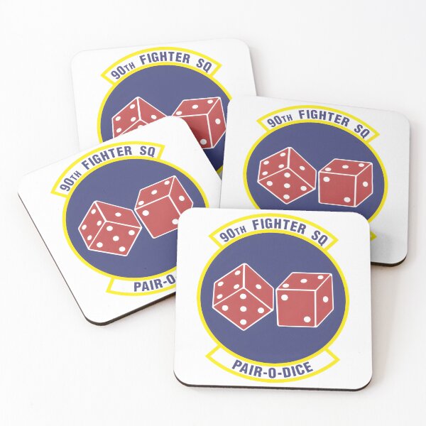 Item preview, 90th Fighter Squadron Pair-O-Dice Emblem designed and sold by CharlieDesings.