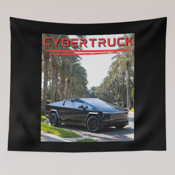 Item preview, cybertruck artwork designed and sold by TEEJAMBOREE.