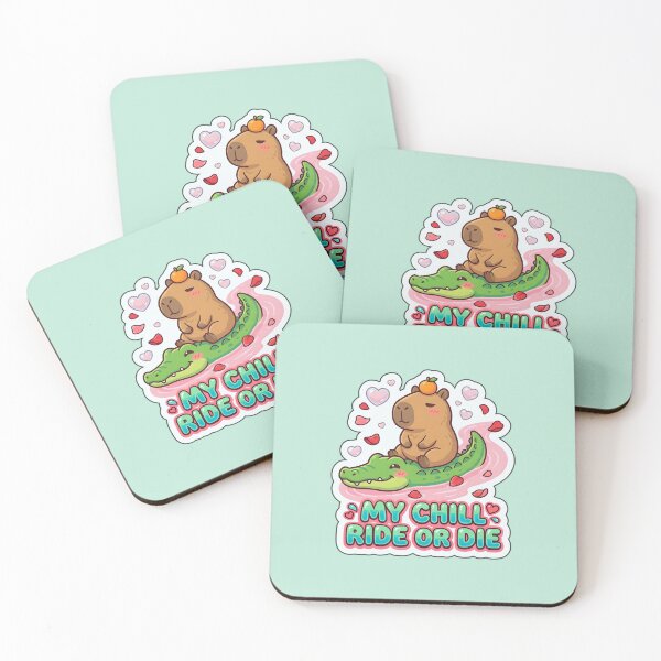 Item preview, Valentine My Chill Ride or Die Cute Funny Animal Couple Sticker  Kawaii Valentine Gift designed and sold by Nuist25.