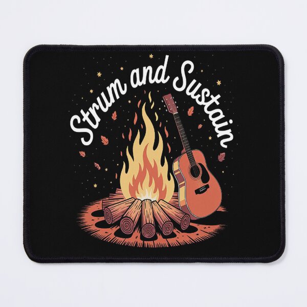 Item preview, Campfire Melodies Strum And Sustain Acoustic Soul designed and sold by StuffNestie.
