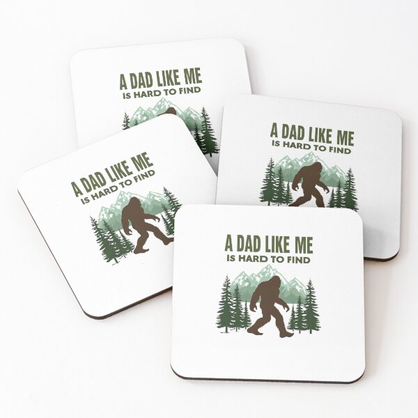 Item preview, A Dad Like Me Is Hard To Find — Sasquatch Bigfoot Father's Day Humor designed and sold by Colorful-Garden.