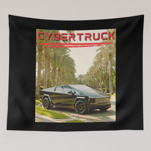 Item preview, cybertruck artwork designed and sold by TEEJAMBOREE.