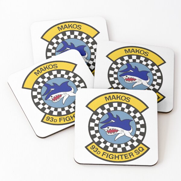 Item preview, 93d Fighter Squadron Makos Emblem designed and sold by CharlieDesings.