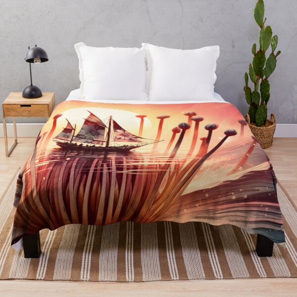 Item preview, Flower Boat, Ai Generated Art  designed and sold by ACC .