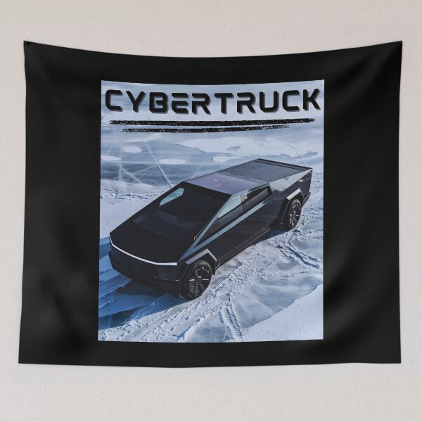 Item preview, cybertruck artwork designed and sold by TEEJAMBOREE.