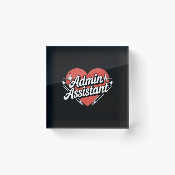 Item preview, Admin Assistant Heart designed and sold by KatheWanda.
