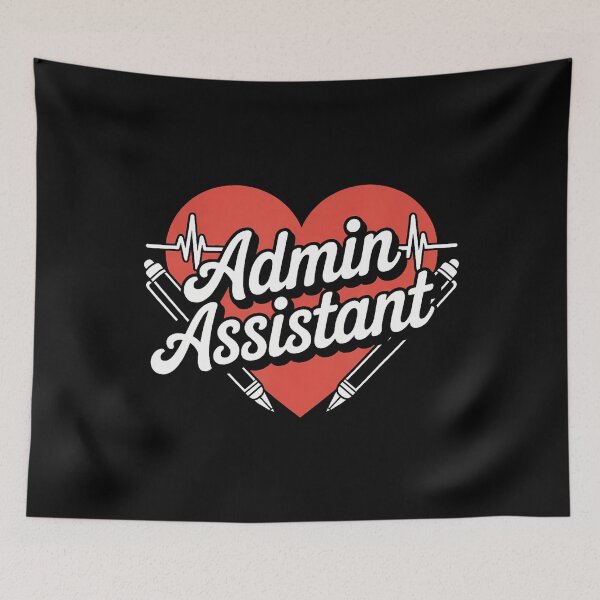 Item preview, Admin Assistant Heart designed and sold by KatheWanda.