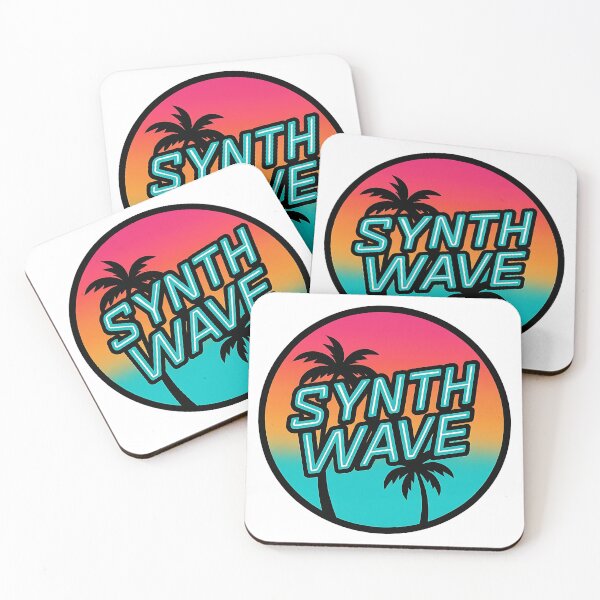 Item preview, Synthwave Sunset Retro Aesthetic – Vaporwave Palm Trees Design designed and sold by |TRSSHOP|.