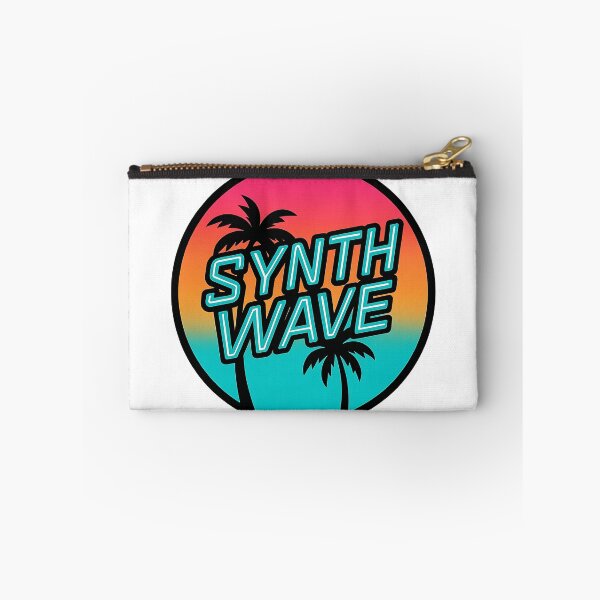 Item preview, Synthwave Sunset Retro Aesthetic – Vaporwave Palm Trees Design designed and sold by |TRSSHOP|.