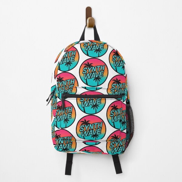 Item preview, Synthwave Sunset Retro Aesthetic – Vaporwave Palm Trees Design designed and sold by |TRSSHOP|.