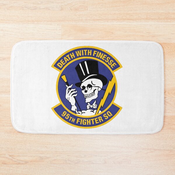 Item preview, 95th Fighter Squadron Death with Finesse Emblem designed and sold by CharlieDesings.
