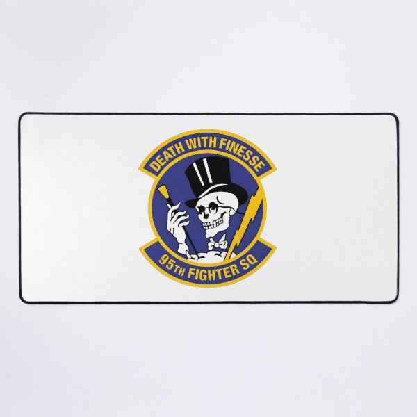 Item preview, 95th Fighter Squadron Death with Finesse Emblem designed and sold by CharlieDesings.