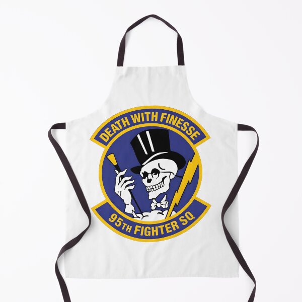 Item preview, 95th Fighter Squadron Death with Finesse Emblem designed and sold by CharlieDesings.