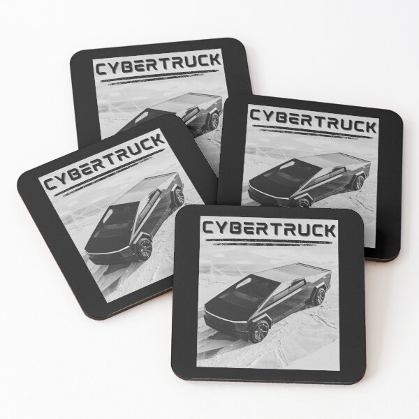 Item preview, cybertruck artwork designed and sold by TEEJAMBOREE.