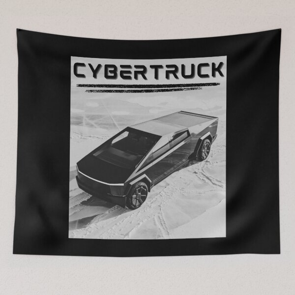 Item preview, cybertruck artwork designed and sold by TEEJAMBOREE.