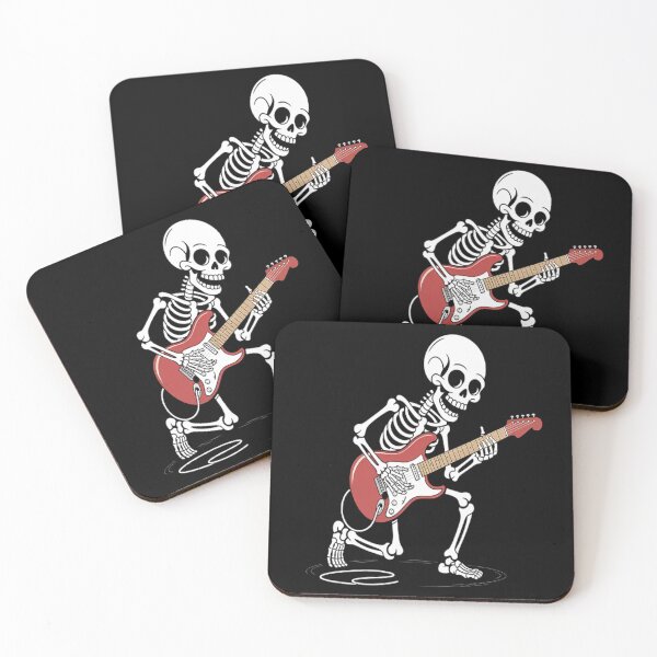 Item preview, Rocker Skeleton Boys Bass Guitar Guitarist Halloween designed and sold by SignaturalGen.