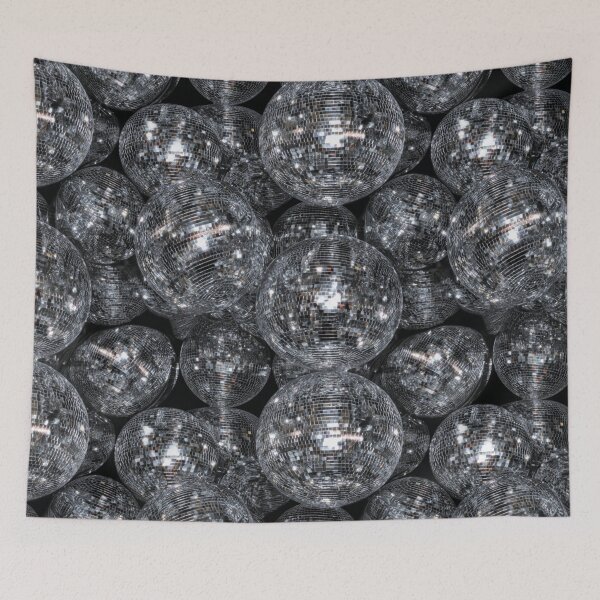 Item preview, Disco Fever Dream: Reflective Mirror Ball Kaleidoscope - 70s Retro Party Night designed and sold by casualnature.