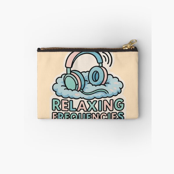 Item preview, Relaxing Frequencies – Calm Headphones Cloud Chillout Design designed and sold by |TRSSHOP|.