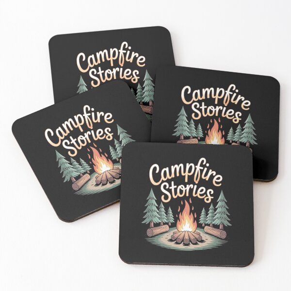 Item preview, Campfire Stories Tales Under The Stars Outdoor Adventure designed and sold by StuffNestie.