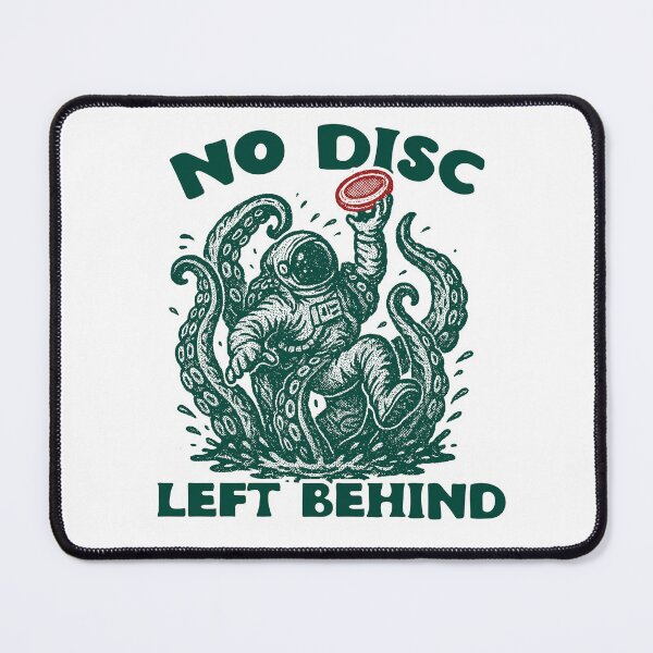 Item preview, Retro No Disc Left Behind Disc Golf Shirt - Christmas Sweater, Funny Disc Golf Meme designed and sold by CARBONARA LLC..