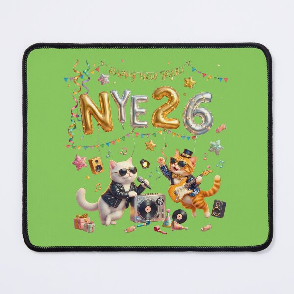 Item preview, Rock Star Cats NYE 26 Party | Cool DJ & Guitarist Kitten Musician designed and sold by E-SarnEdge.