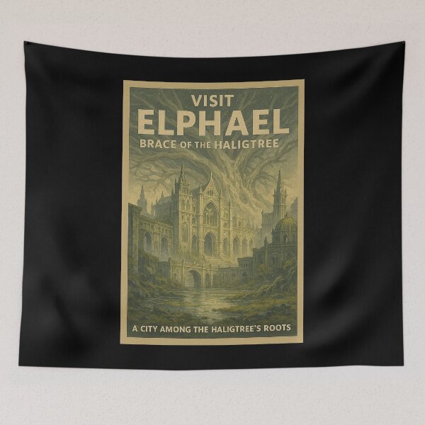 Item preview, Visit Elphael — Brace of the Haligtree designed and sold by ChickenFund.