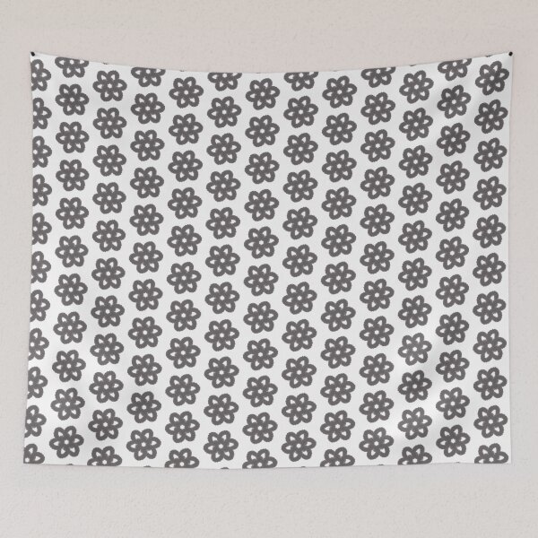Item preview, Stylized grey symmetrical intricate design with rough edges art designed and sold by MagicMaker1984.